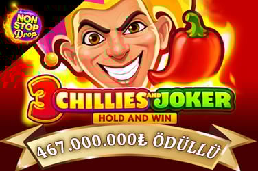 3 Chillies and Joker: Hold and Win